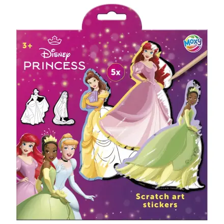 Disney Princess Fairytale Kratzkunst-Aufkleber 5 St. Produktfoto