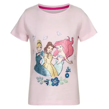 Disney Princesses Kinder Kurzarm T-Shirt Oberteil Produktfoto
