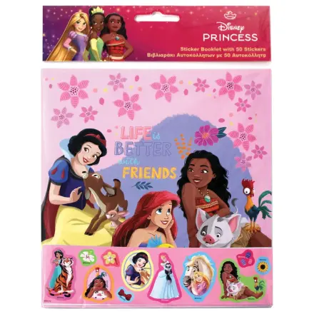 Disney Princess Life Sticker Album mit 50 Stickern Produktfoto