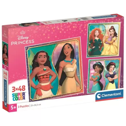 Disney Princess Puzzle 3x48St Produktfoto