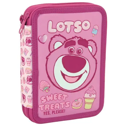 Disney Toy Story Lotso Konfitüre gefüllt zweistöckiges Federmäppchen Produktfoto
