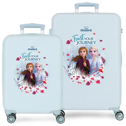 Disney Frozen ABS 2-teiliges Trolley Koffer Set 55/65 cm Produktfoto