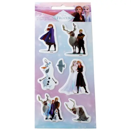 Disney Frozen Vogel Puffy Schaum Sticker Set Produktfoto