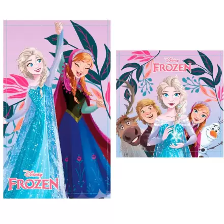 Disney Frozen Elsa & Anna 2-er Pack Baumwolle Handtuch Produktfoto