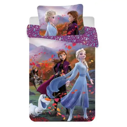 Disney Frozen Kinder Bettdeckenbezug 100x135 cm, 40x60 cm Produktfoto