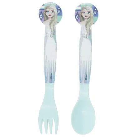 Disney Frozen Ice Magic Plastikbesteck-Set - 2 Stück Produktfoto