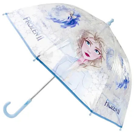 Disney Frozen Ice Queen Kinder Transparenter Regenschirm Ø71 cm Produktfoto
