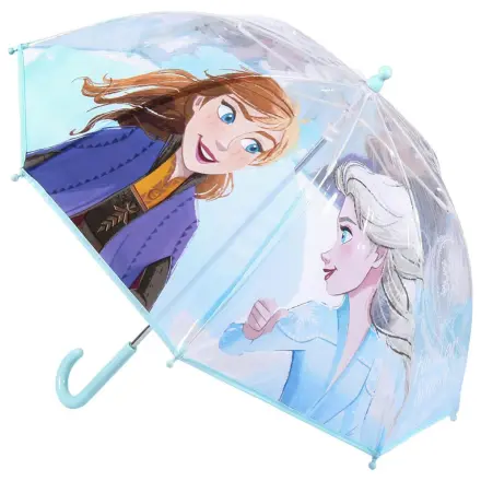Disney Frozen Icy Drizzle Kinder Durchsichtiger Regenschirm Ø71 cm Produktfoto
