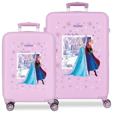 Disney Frozen In This Together ABS 2-teiliger Trolley Koffer Set 55/65 cm Produktfoto