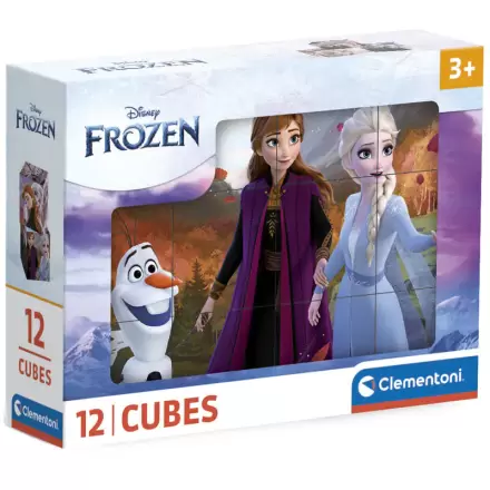 Disney Frozen Würfelpuzzle 12St termékfotója