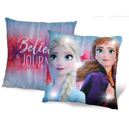Disney Frozen LED Leucht-Kissen, Zierkissen 40*40 cm Produktfoto