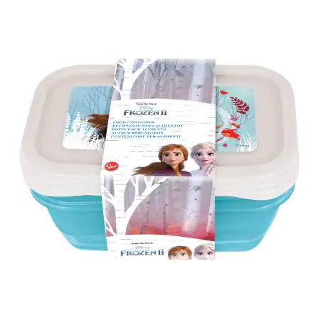 Disney Frozen Kunststoff Brotdosen Set von 3 Produktfoto