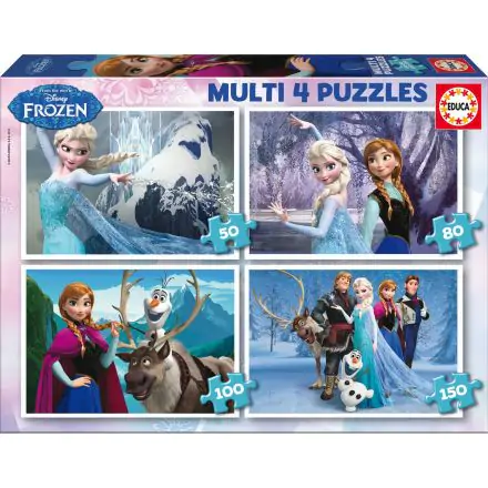 Disney Frozen Multi Puzzle 50-80-100-150St termékfotója