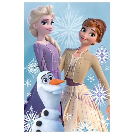Disney Frozen Olaf and Sisters Fleece Decke 100x150cm Produktfoto