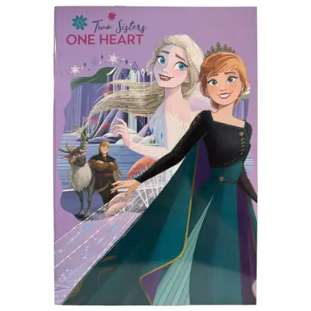 Disney Frozen One Heart B/5 Liniertes Notizbuch 40 Seiten Produktfoto