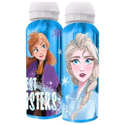Disney Frozen Sisters Aluminium Trinkflasche mit Trinkverschluss 500 ml Produktfoto
