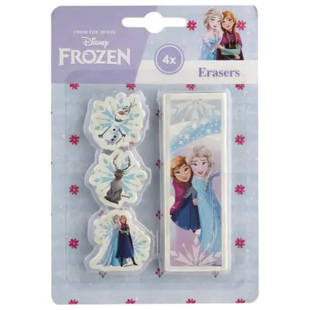 Disney Frozen Sisters geformtes Radiergummi Set, 4-teilig Produktfoto