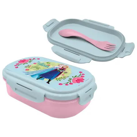 Disney Frozen Together Forever Sandwich Box und Besteck Set Produktfoto