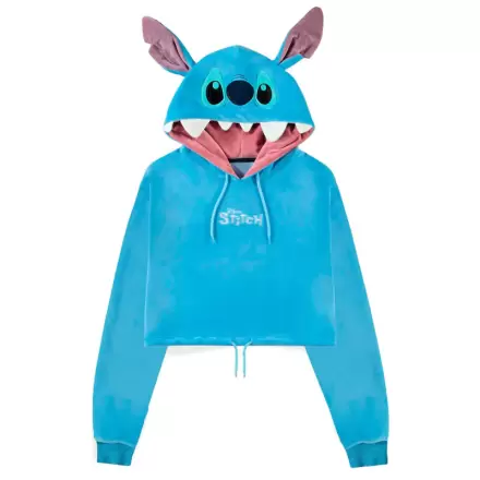 Disney Lilo & Stitch - Stitch women cropped Kapuzenpullover termékfotója