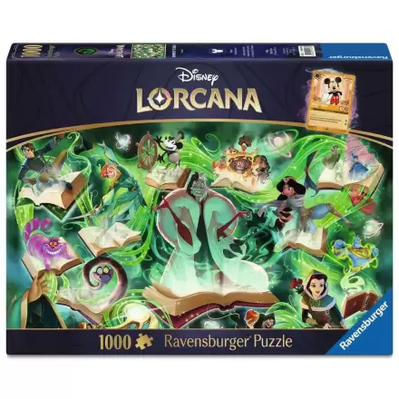 Disney Lorcana Puzzle Glimmers of the Realm: Emerald (1000 Teile) Produktfoto