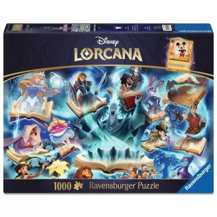 Disney Lorcana Puzzle Glimmers of the Realm: Sapphire (1000 Teile) Produktfoto