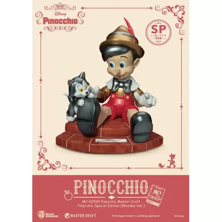 Disney Master Craft Statue Pinocchio Wooden Ver. Special Edition 27 cm termékfotója