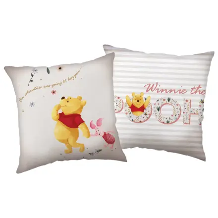 Disney Winnie the Pooh Flowers Kissen, Dekokissen 40x40 cm Produktfoto