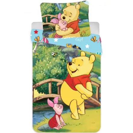 Disney Winnie the Pooh Kinder-Bettbezug 90x140cm, 40x55 cm Produktfoto