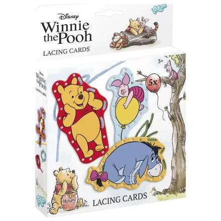 Disney Winnie the Pooh Happy Schnür-Karten 5 Stück Produktfoto