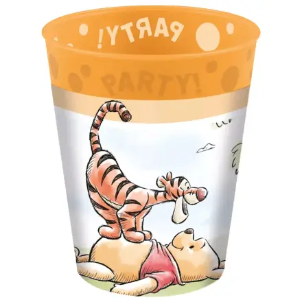 Disney Winnie the Pooh Loves Nature Micro Premium Plastikbecher Set 4 Stk. 250 ml Produktfoto
