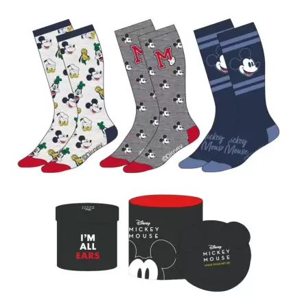 Disney Mickey 3er Pack erwachsen Socken termékfotója
