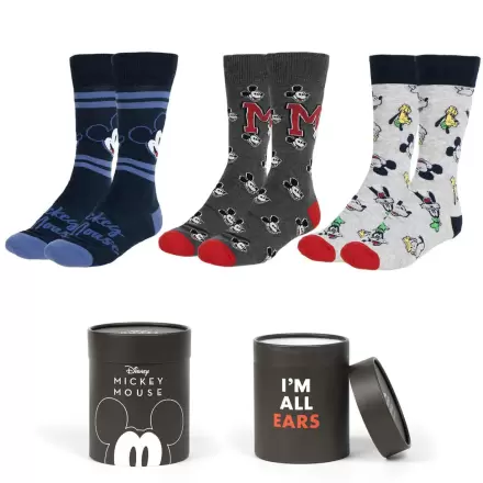 Disney Mickey 3er Pack erwachsen Socken Produktfoto
