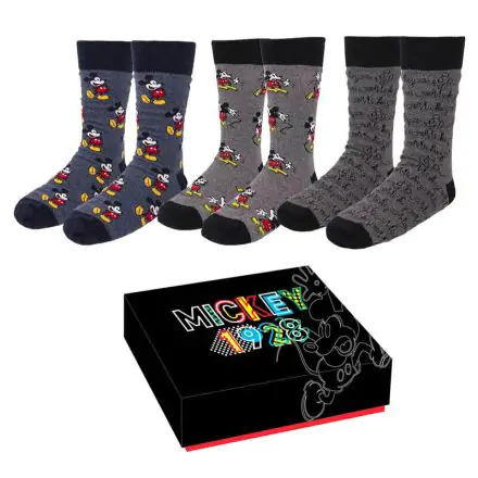 Disney Socken 3er-Pack Mickey 1928 40-46 Produktfoto