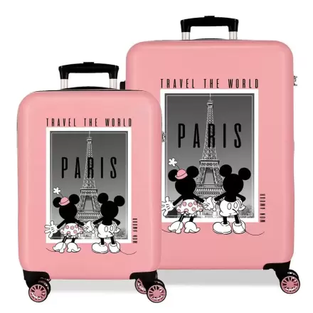 Disney Mickey & Minnie ABS 2-er Pack Trolley Koffers termékfotója