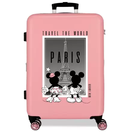 Disney Mickey & Minnie Paris ABS Trolley Koffer 68cm termékfotója