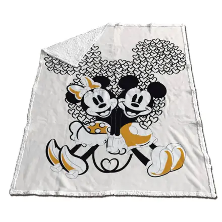 Disney Mickey & Minnie Sherpa Korallendecke Produktfoto