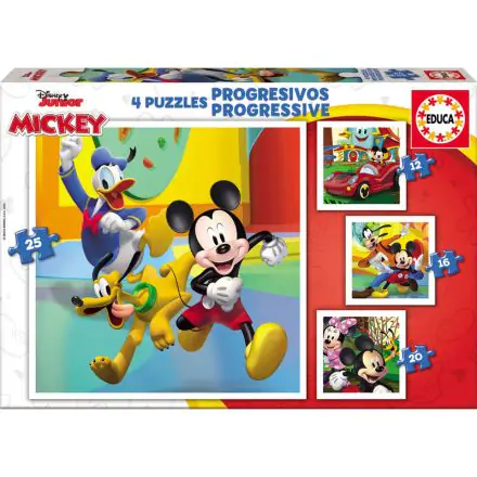 Disney Mickey and Friends progressive Puzzle 12-16-20-25St termékfotója