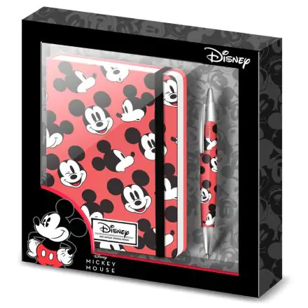 Disney Notizbuch mit Kugelschreiber Mickey Angry Produktfoto