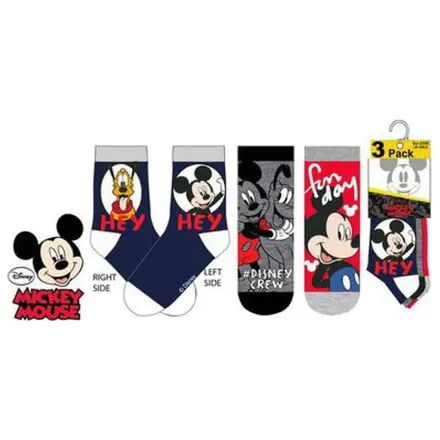 Disney Mickey Crew Kinder Socken 23/26 Produktfoto