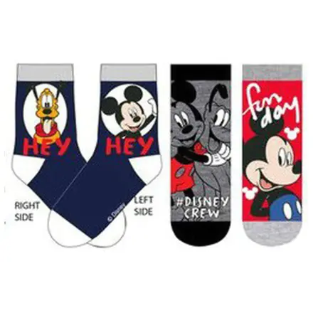 Disney Mickey Crew Kinder Socken 27/30 Produktfoto