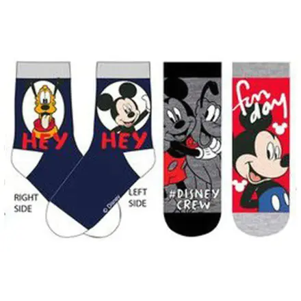Disney Mickey Crew Kinder Socken 31/34 Produktfoto