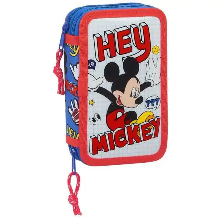 Disney Mickey Doppel Bleistiftetui 28 Teile Produktfoto