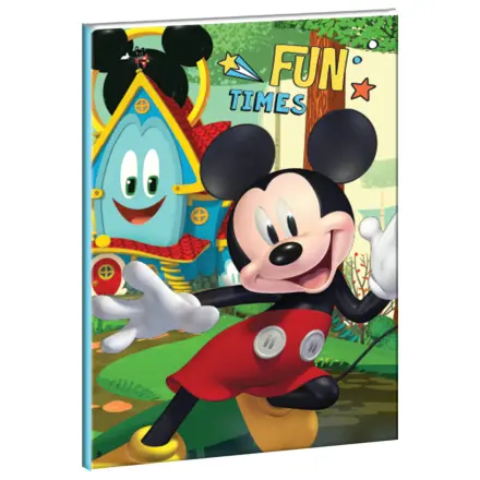Disney Mickey Fun Times B/5 liniertes Notizbuch 40 Blatt Produktfoto