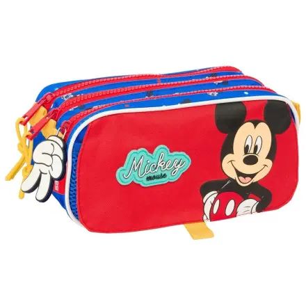 Disney Mickey Good Day Disney dreifaches Federmäppchen Produktfoto