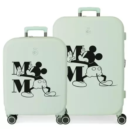 Disney Mickey Happiness ABS 2-er Pack Trolley Koffers termékfotója