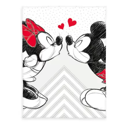 Disney Fleece Decke Mickey & Minnie Mouse 150 x 200 cm Produktfoto