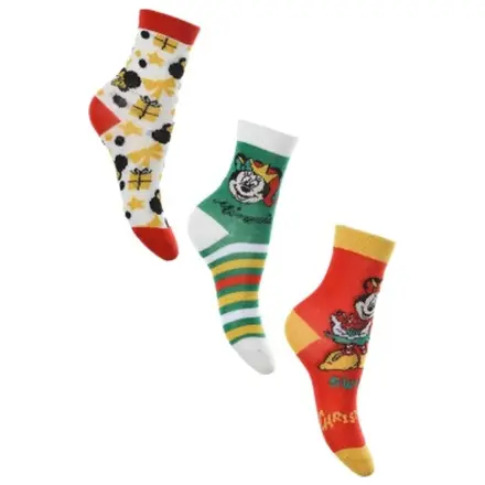Disney Mickey, Minnie Überraschung Weihnachten Kinder Socken 31/34 Produktfoto
