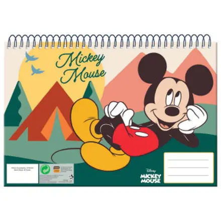 Disney Mickey Nature A4 Spiral Skizzenbuch, 30 Blatt Produktfoto