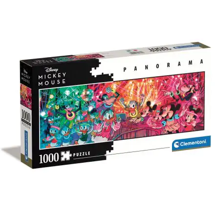 Disney Panorama Jigsaw Puzzle Disco with DJ Mickey (1000 Stücke) Produktfoto