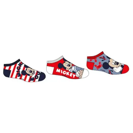 Disney Mickey Rote Stil Kinder Geheim Socken 31/34 Produktfoto